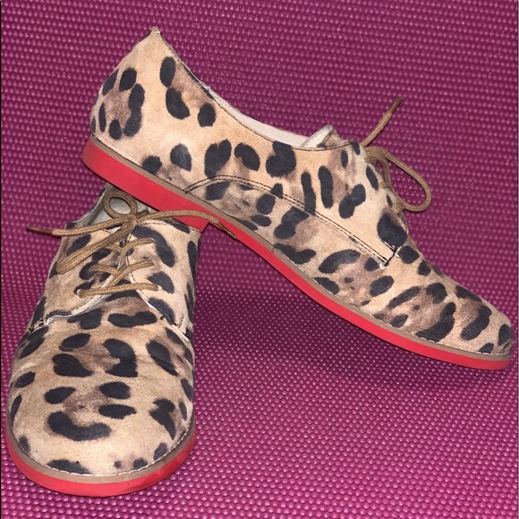 Steve Madden Shoes - Leopard Print Steve Madden Oxfords